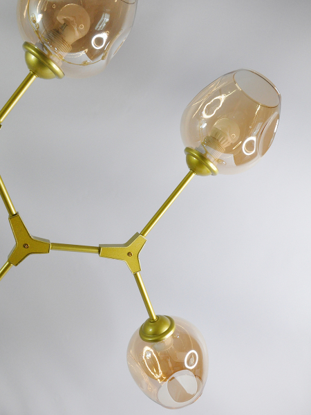 Потолочная люстра 113 LU-113/8-Е27-Gl