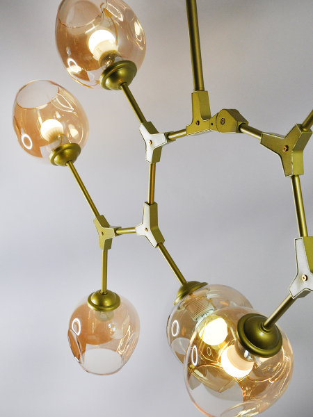 Потолочная люстра 113 LU-113/8-Е27-Gl