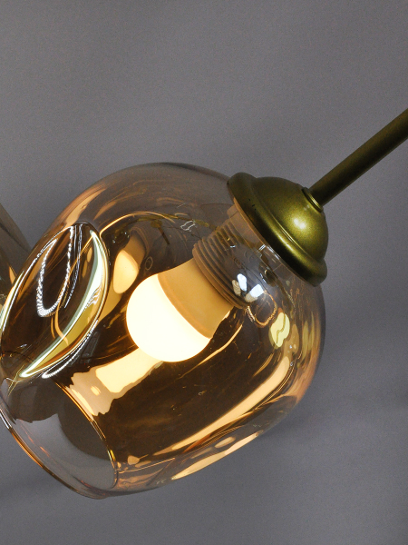 Потолочная люстра 113 LU-113/8-Е27-Gl