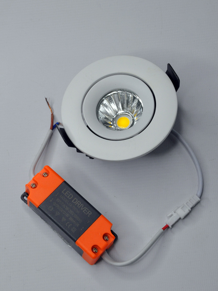 Встраиваемый светильник 006 VLS-006R-12W-WW-Wh