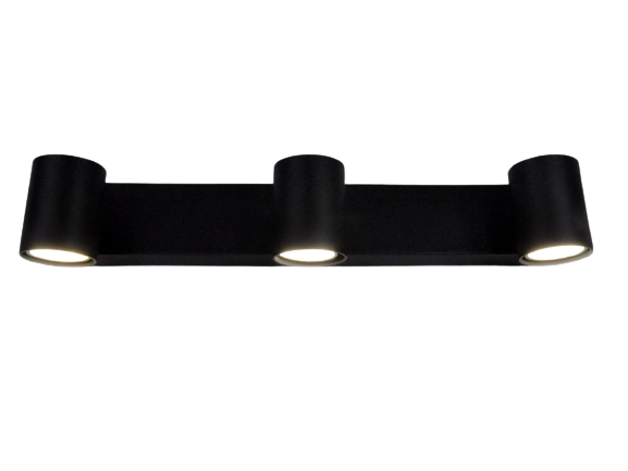Светильник спот Elvan NLS-2410/3-G10-Bk