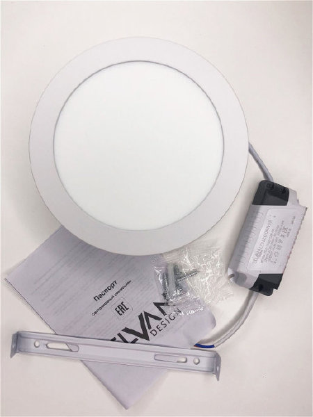 Светильник потолочный 702 NLS-702R-12W-WH-Wh