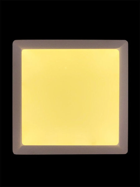 Светильник потолочный 702 NLS-702SQ-18W-WH-Wh