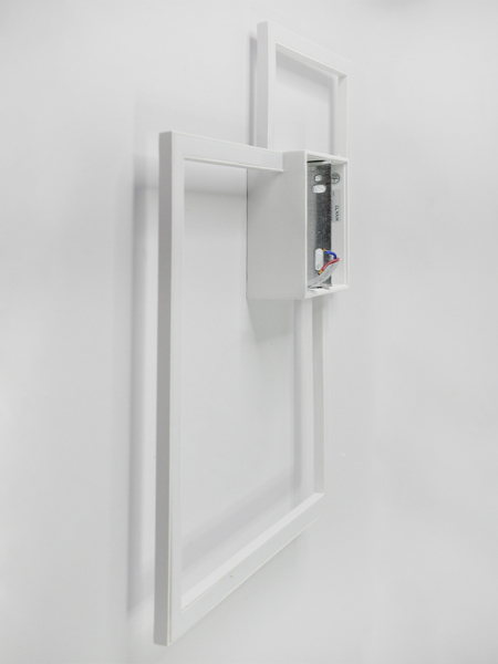 Настенный светильник 46220 GW-46220/2SQ-20W-WW-Wh
