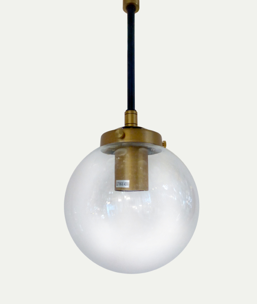 Люстра на штанге 171 LU-171/8-E27-Bk-Gl