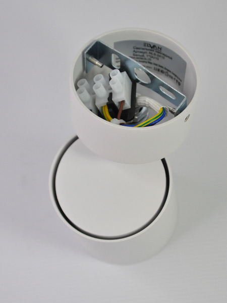 Светильник спот Elvan NLS-2410/1-G10-Wh