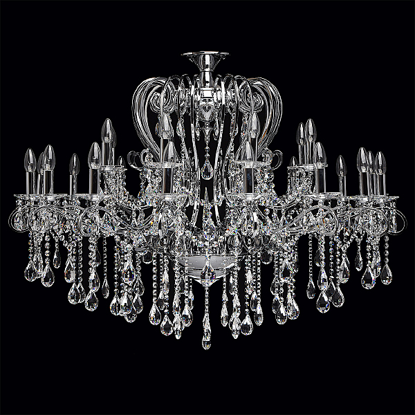 Хрустальная люстра Chiaro Сюзанна 458010524
