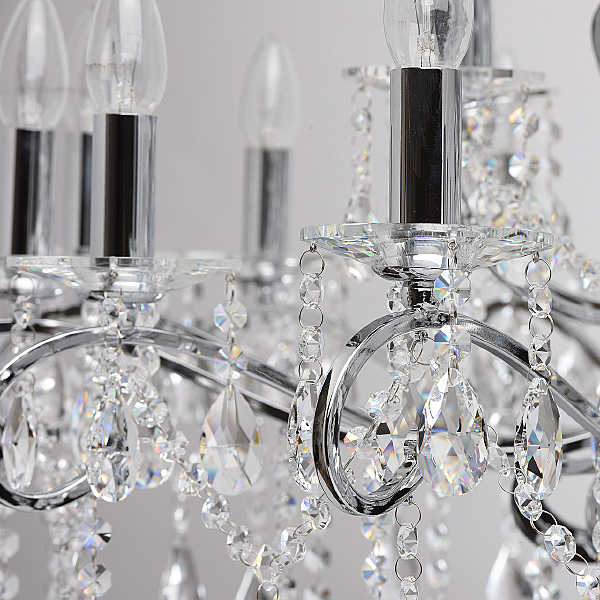 Хрустальная люстра Chiaro Сюзанна 458010524