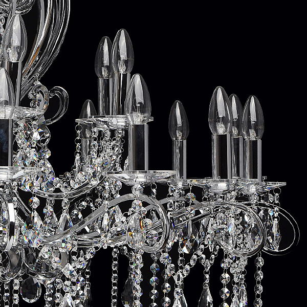 Хрустальная люстра Chiaro Сюзанна 458010524