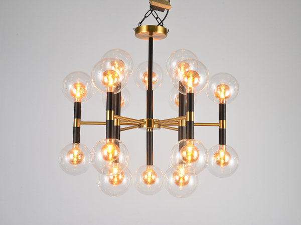 Потолочная люстра 7630 LU-7630/18-G9-GlBkCl