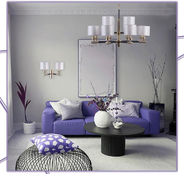 Подвесная люстра 39320 LU-39320/12-E14-BrBlWh