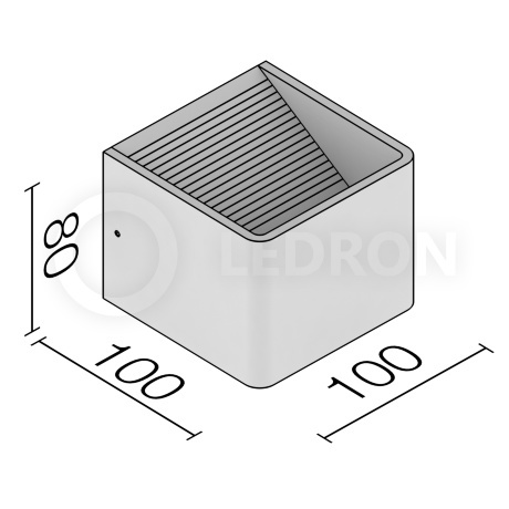 Настенный светильник 9008 GW-9008-7W-NH-Wh