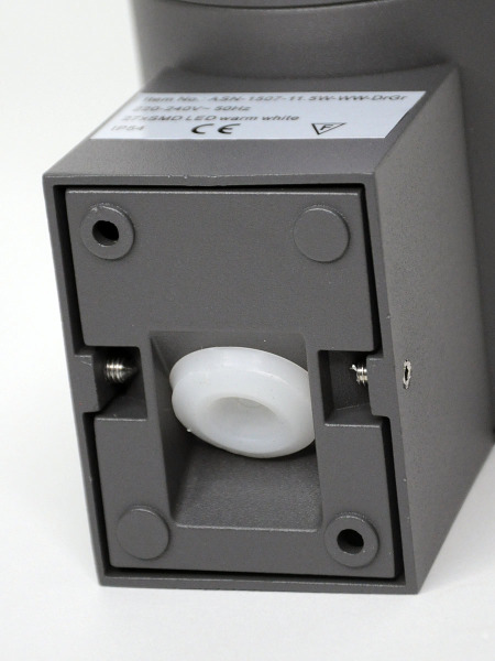 Уличный наземный светильник 1507 PJ-1507/1-11.5W-WW-Gr