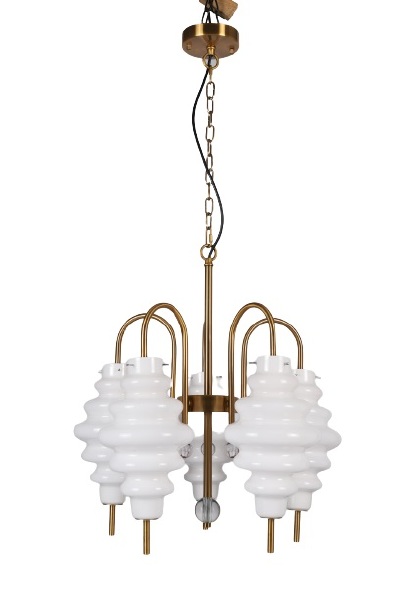 Подвесная люстра 7628 LU-7628/5-Е27-Gl