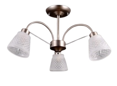 Потолочная люстра 38460 LU-38460/3-E14-Si+Wh