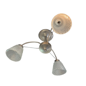 Потолочная люстра 38460 LU-38460/3-E14-Si+Wh