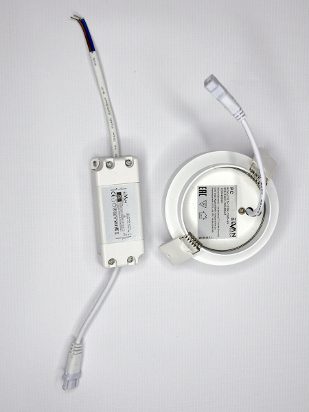Встраиваемый светильник 107 VLS-107R-12W-NH-Wh
