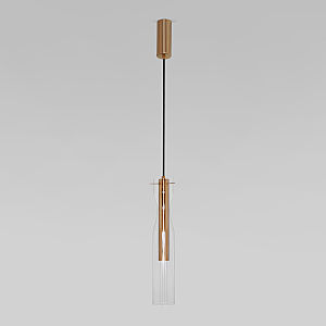 Светильник подвесной Swan 50253/1 LED латунь