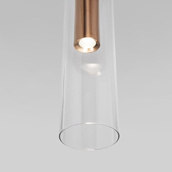 Светильник подвесной Swan 50254/1 LED латунь