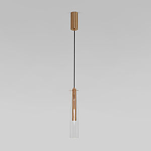 Светильник подвесной Swan 50254/1 LED латунь