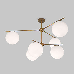 Потолочная люстра Marbella 60147/6 латунь Smart