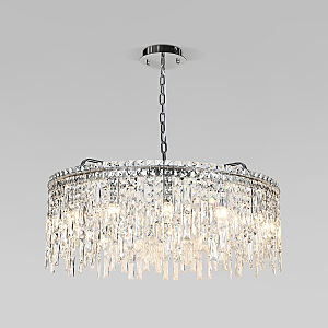 Подвесная люстра Blitz 60160 хром/ прозрачный хрусталь Strotskis Smart