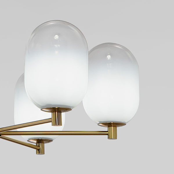 Люстра на штанге Loona 60161/6 латунь