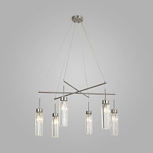 Подвесная люстра Gilian 60163/6 никель Smart