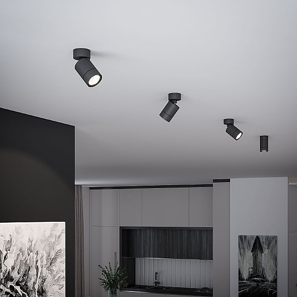 Светильник спот Niro 25013/01 GU10 черный