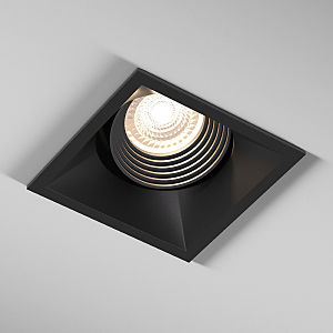 Встраиваемый светильник Punto 25017/01 GU10 черный