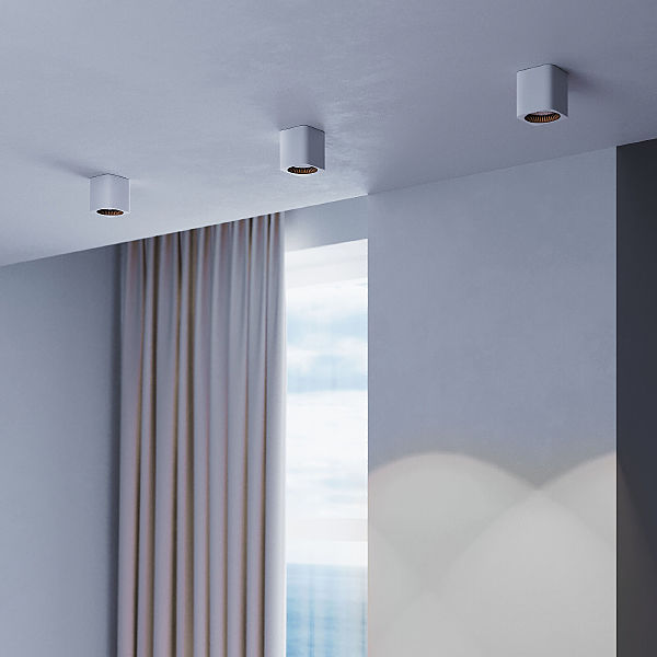 Накладной светильник Matrix 25051/LED 9W 4000К белый/черный