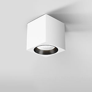 Накладной светильник Matrix 25051/LED 9W 4000К белый/черный