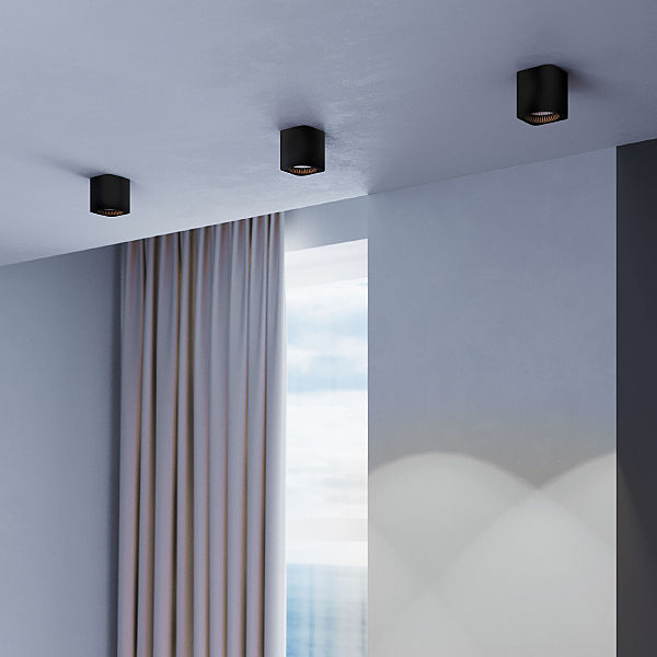 Накладной светильник Matrix 25051/LED 9W 4000К черный