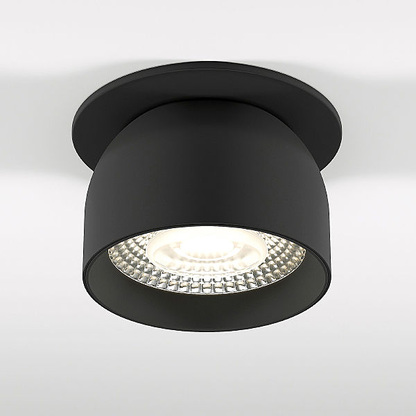 Встраиваемый светильник Uno 25092/LED 8W 4000K черный