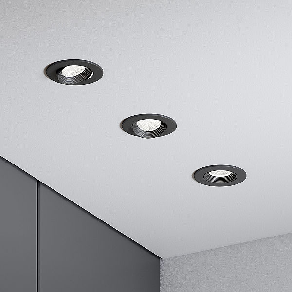 Встраиваемый светильник Even 25094/LED 7W 4000K черный