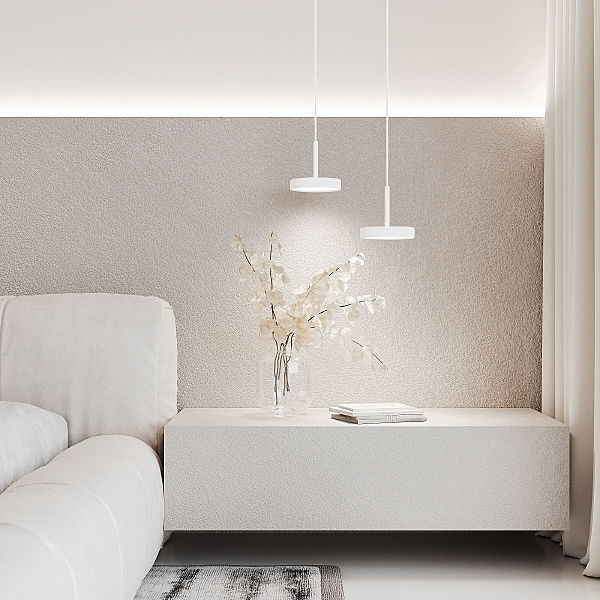 Светильник подвесной Plate 50260 LED 14W 4000K белый