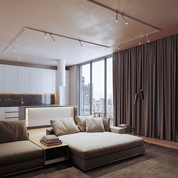 Трековый светильник Pika Pika белый 6W 4000K (85111/01) однофазный