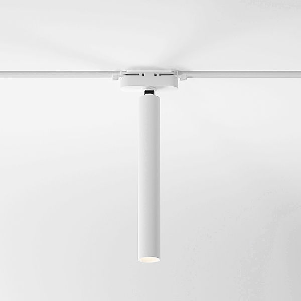 Трековый светильник Pika Pika белый 6W 4000K (85111/01) однофазный