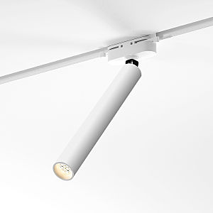 Трековый светильник Pika Pika белый 6W 4000K (85111/01) однофазный