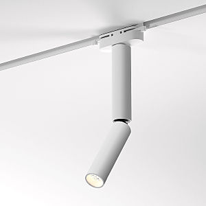Трековый светильник Pika Pika белый 6W 4000K (85112/01) однофазный