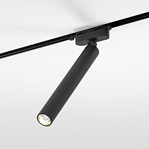 Трековый светильник Pika Pika чёрный 6W 4000K (85111/01) однофазный