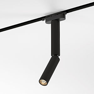 Трековый светильник Pika Pika чёрный 6W 4000K (85112/01) однофазный