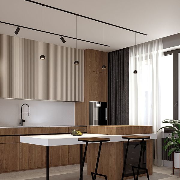 Трековый светильник Slim Magnetic Slim Magnetic Трековый светильник 8W 4000K Uno (черный) 85126/01