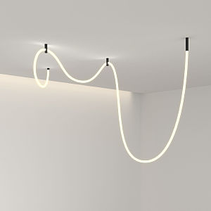 Светодиодный шнур Full light Гибкий неон 336Led 12W IP20 3000K Full light круглый теплый белый, 5 м (24V 12W 336Led 2835 IP20)