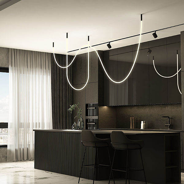 Светодиодный шнур Full light Гибкий неон 336Led 12W IP20 3000K Full light круглый теплый белый, 8 м (24V 12W 336Led 2835 IP20)