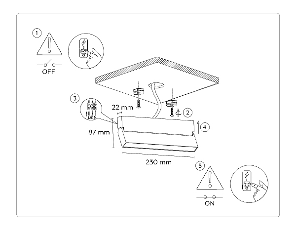 Светильник потолочный Move TA1818