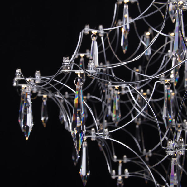 Подвесная люстра Mira 10259/800 Silver Asfour