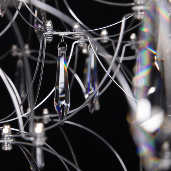 Подвесная люстра Mira 10259/800 Silver Asfour