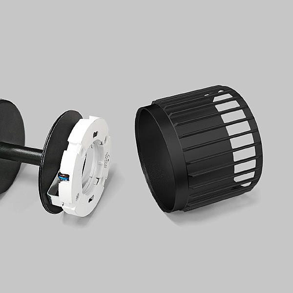 Светильник спот Grido Gx53 IL.0005.2301-BK