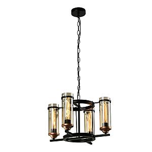 Подвесная люстра Temple MD.20541-4-P-BK+AB